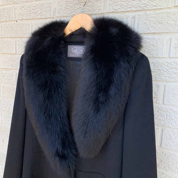Dominic Bellissimo Fine Wool & Fox Collar Coat - Picture 5 of 14